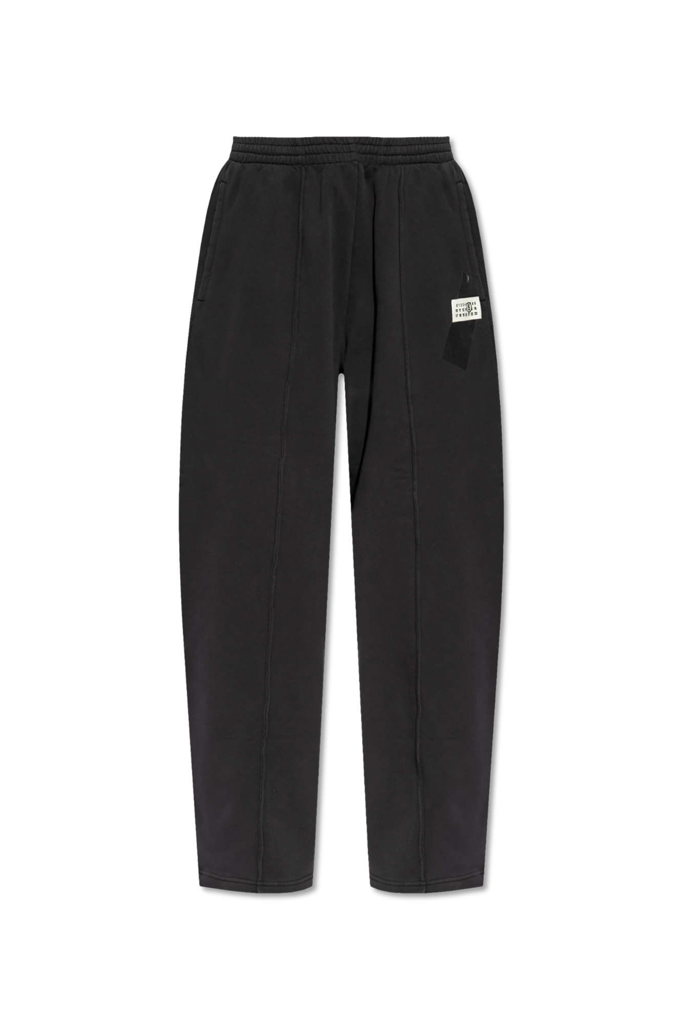 Black Track pants with stitching on the legs MM6 Maison Margiela Vitkac Australia